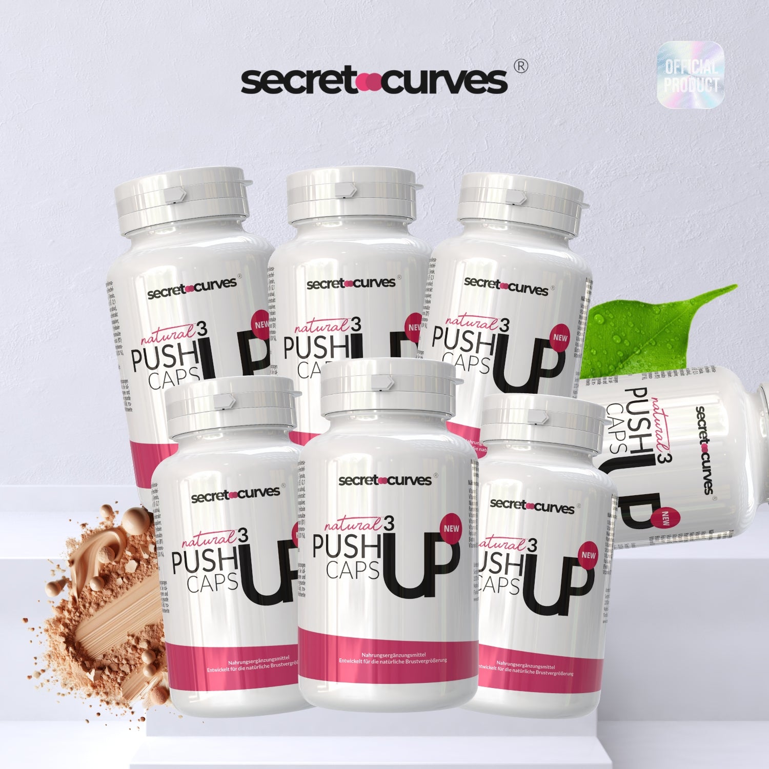 Secret Curves Cup Optimizer 3 Monate Studio Set (7 Dosen) + BSIM4