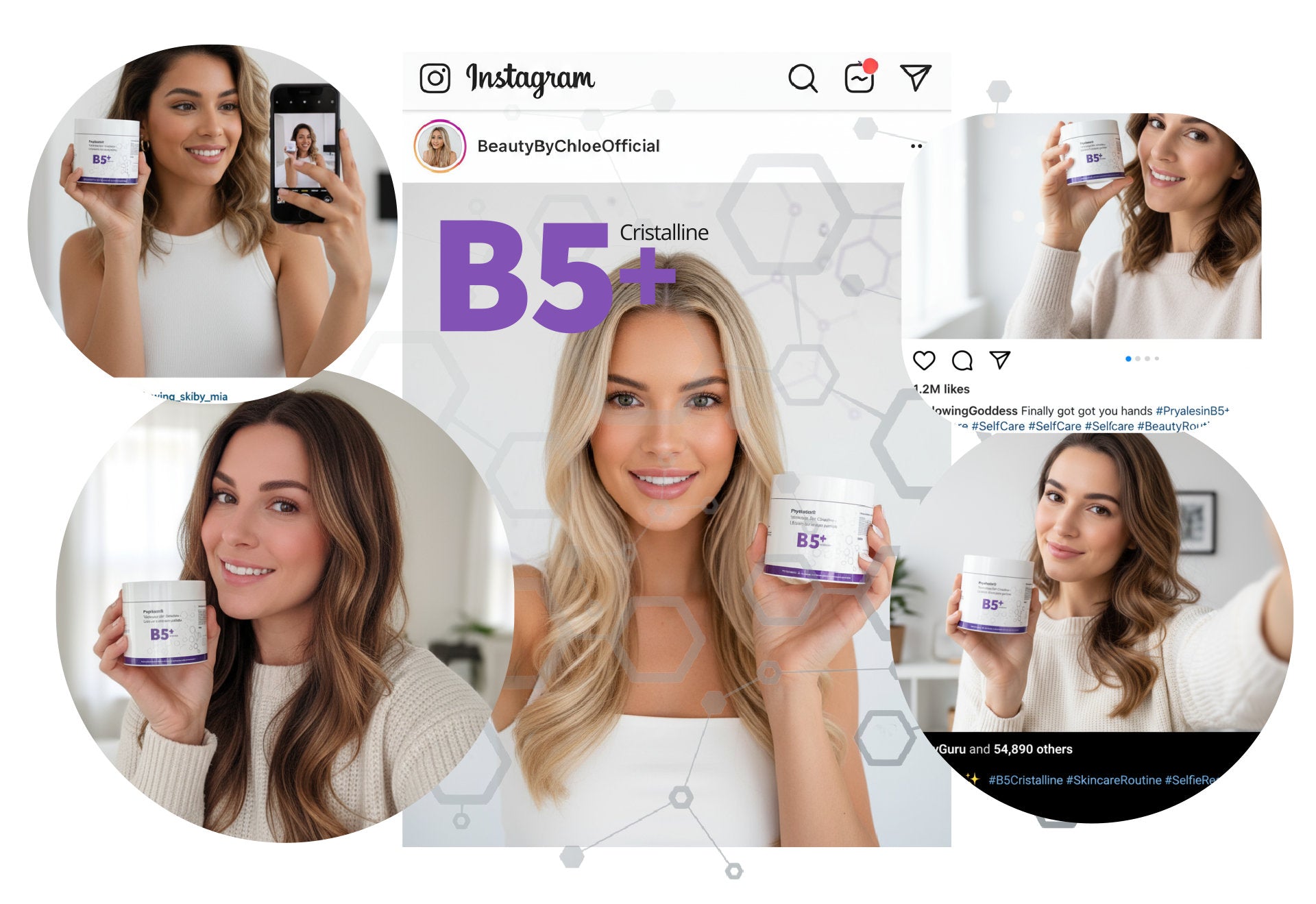 NEU! Day & Night 🇨🇭 Pryalesin® B5+ Cristalline – 3. Generation der Anti-Cellulite-Pflege – exklusiv über Femeliá.