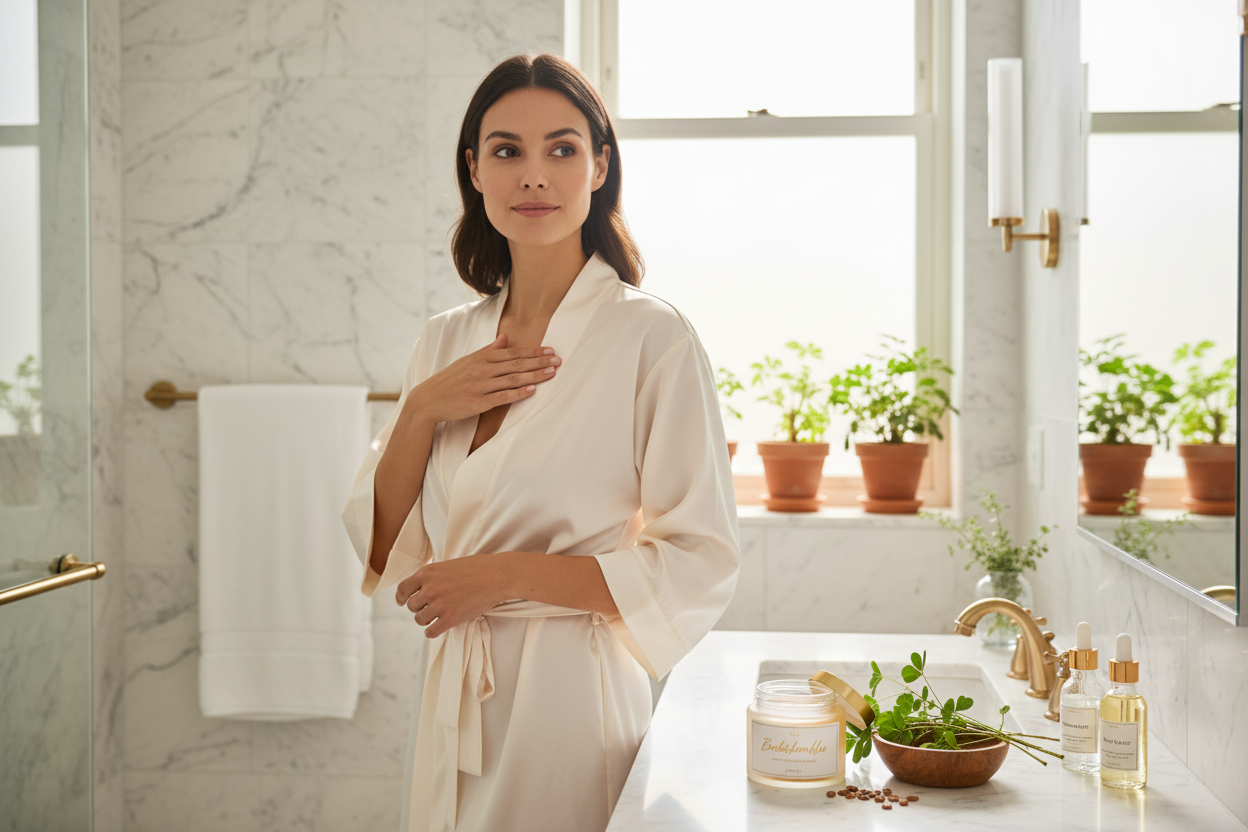 Luxuriöse Morgenroutine mit Bockshornklee Wirkung Brust für natürliche Schönheit und Hautpflege entdecken