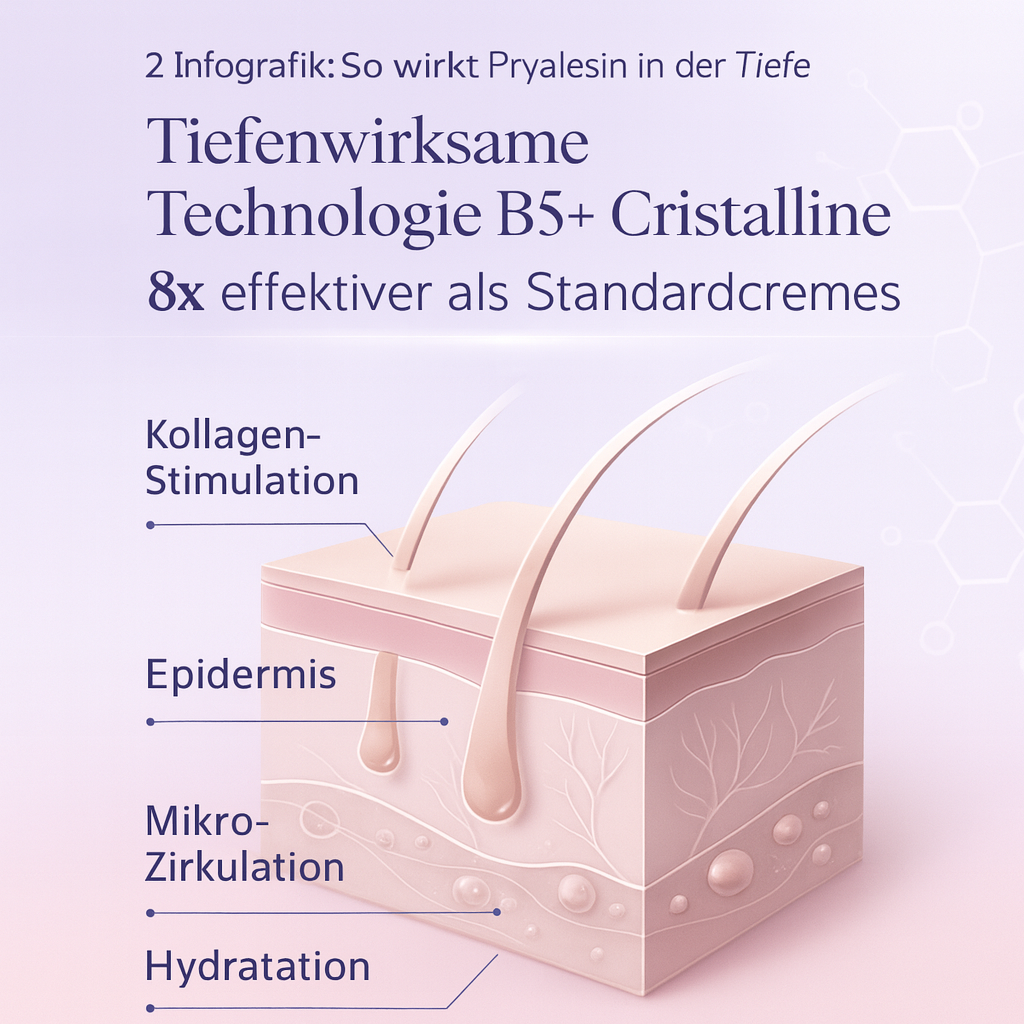 NEU! Day & Night 🇨🇭 Pryalesin® B5+ Cristalline – 3. Generation der Anti-Cellulite-Pflege – exklusiv über Femeliá.