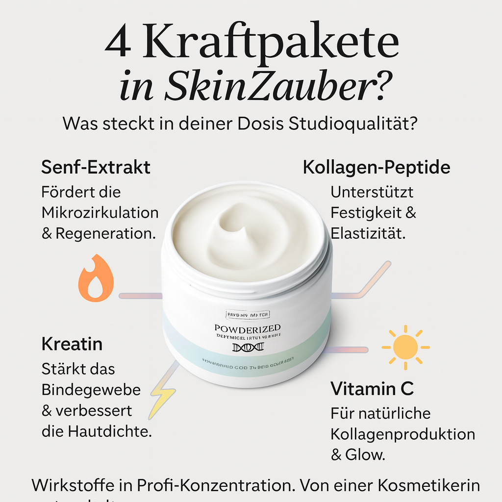 Cellulite-Po-Creme 🌿 – SkinZauber - die weltbeste Anti Cellulite Creme